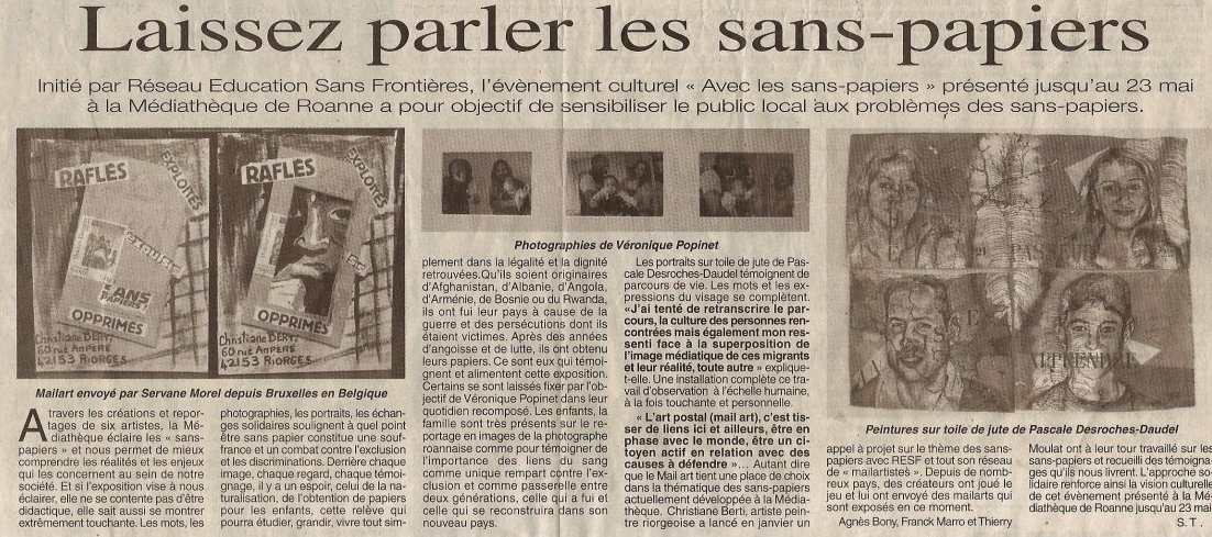 article de presse